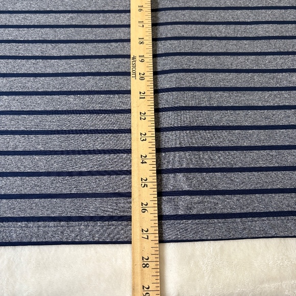 University Of Auburn Polo Shirt Mens Size 2XL Blue Striped Golf Knights Apparel - Picture 6 of 7